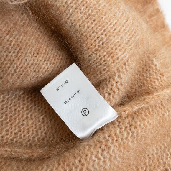 R13 Long Cardigan Mohair Wool Oversized Sweater Camel Brown Soft NEW - Picture 16 of 16